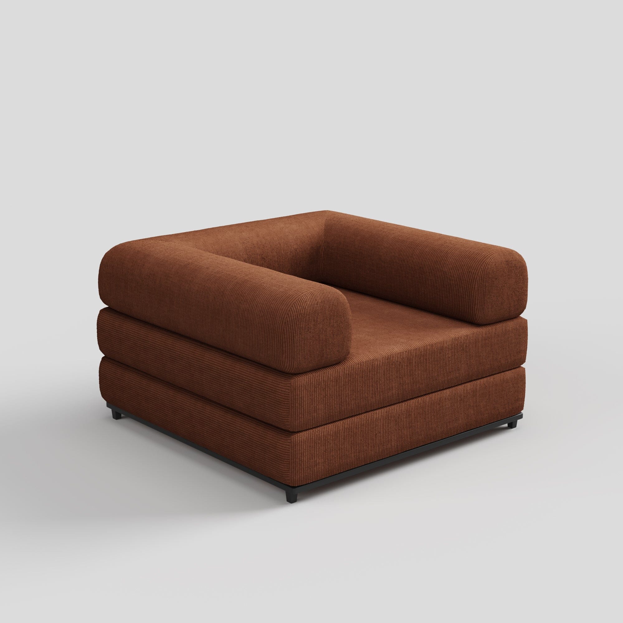 Cottonfy Matcha Toast Sofa Bed May Sale Cottonfy UK Cocoa 130CM 