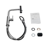Retractable Pulldown Kitchen Mixer Faucet 2 Function Spout Faucets Kitchen Taps Living and Home 