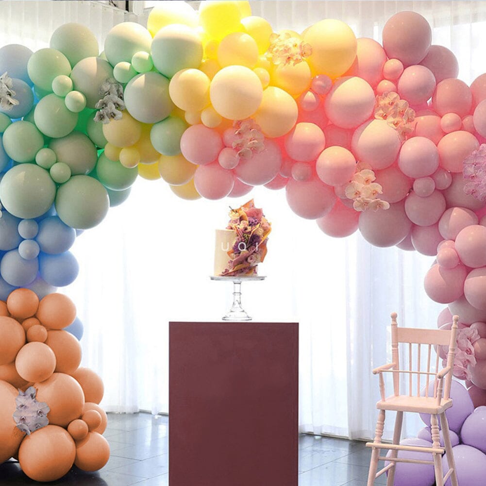 140pcs Balloon Set for Party Festival Backdrop Decoration Living and Home 