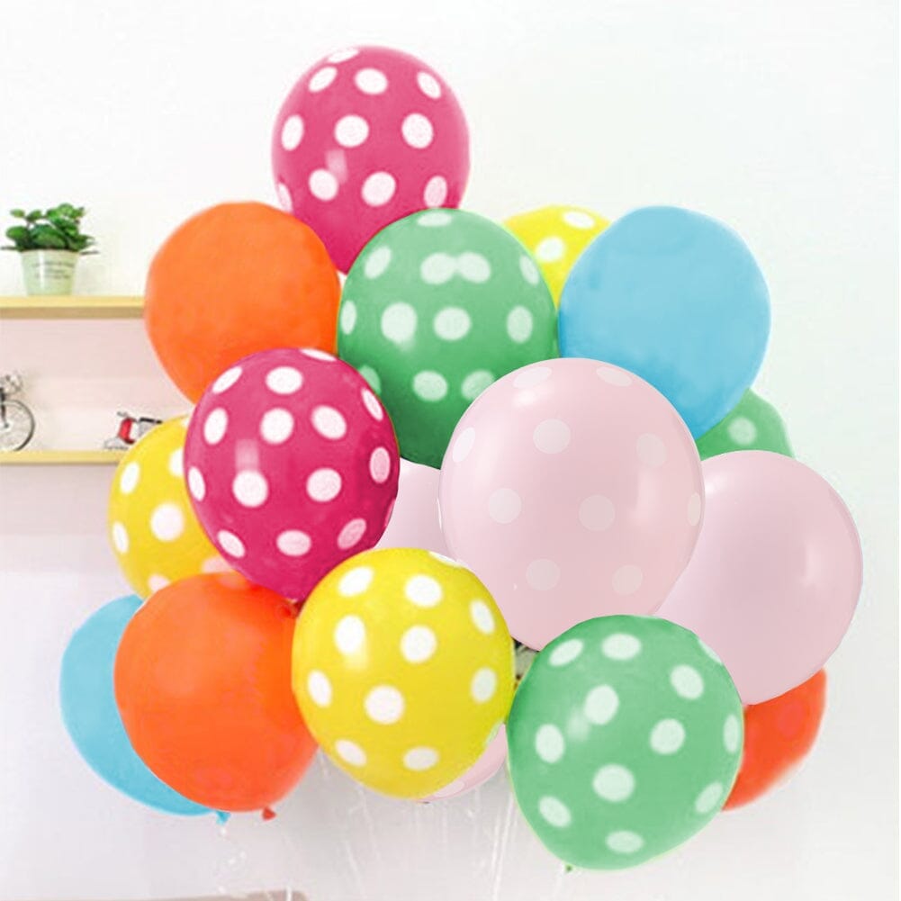 ‍60pcs Wedding and Birthday Decoration Polka Dot Balloon Set 1 (100% off) Living and Home 