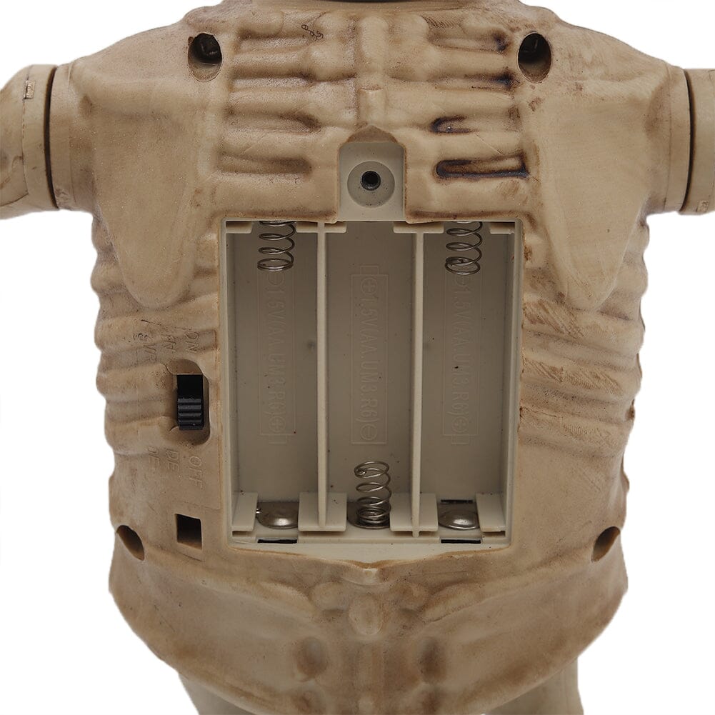 Animated Singing &amp; Dancing Skeleton with Light-Up Effects – Halloween Scene Decoration Living and Home 