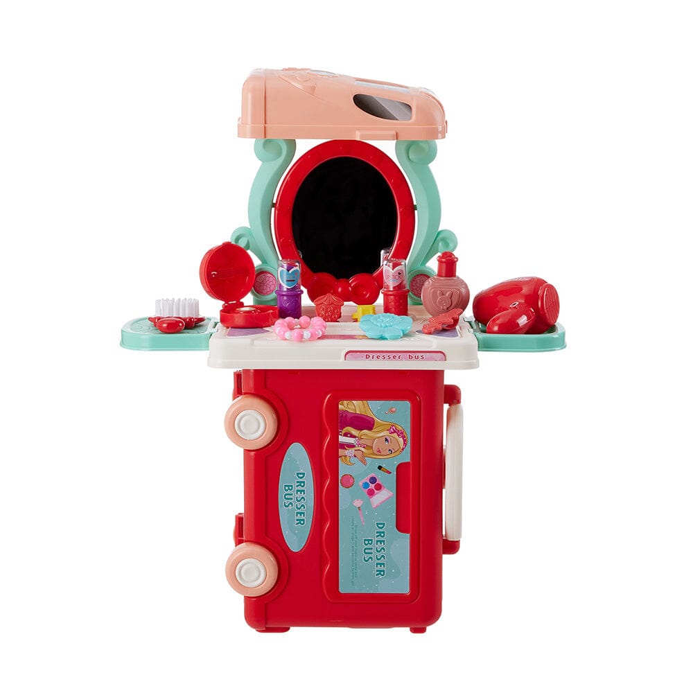 Joyful Bus Vanity Table for Kids Living and Home 