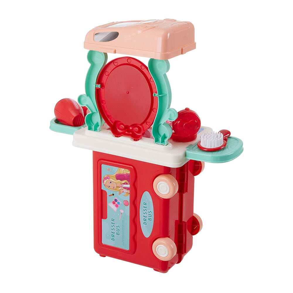 Joyful Bus Vanity Table for Kids Living and Home 