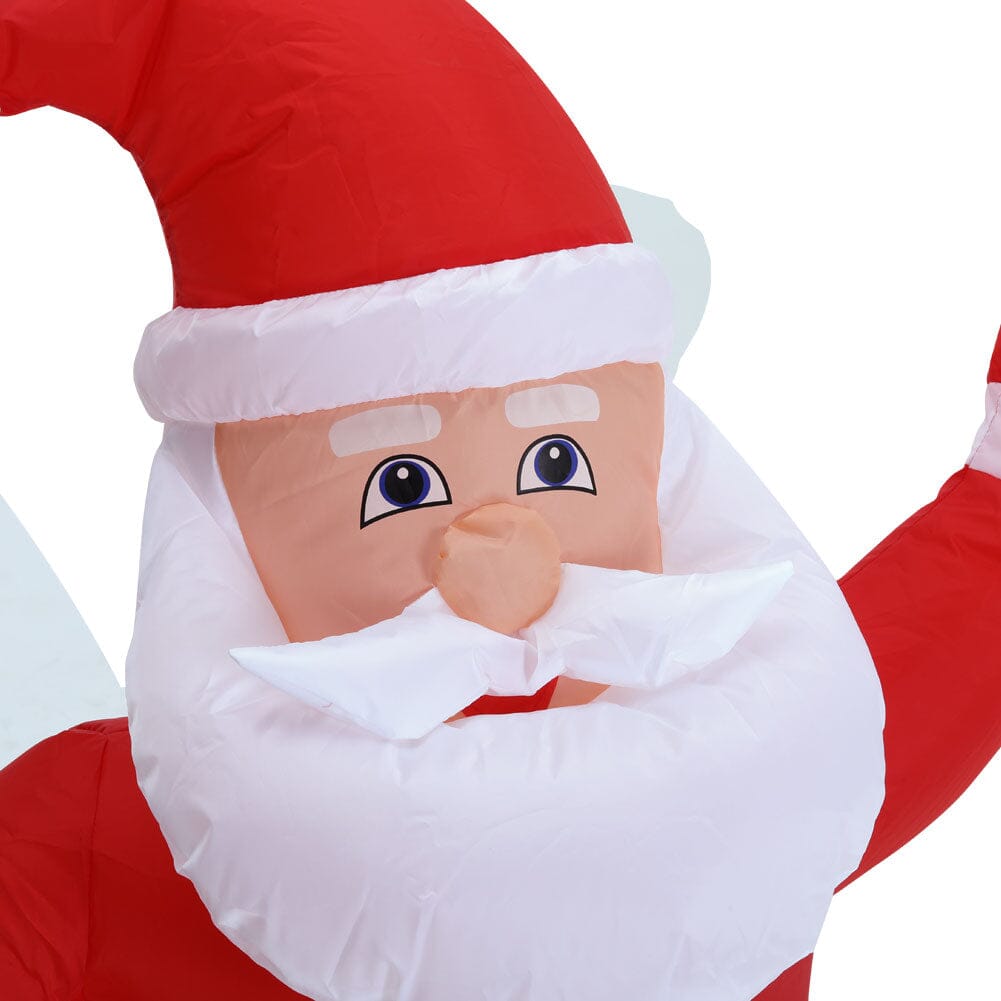 Inflatable Santa 120cm Christmas Decoration Living and Home 