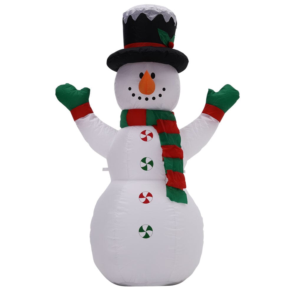Inflatable Snowman 120cm Christmas Decoration Living and Home 