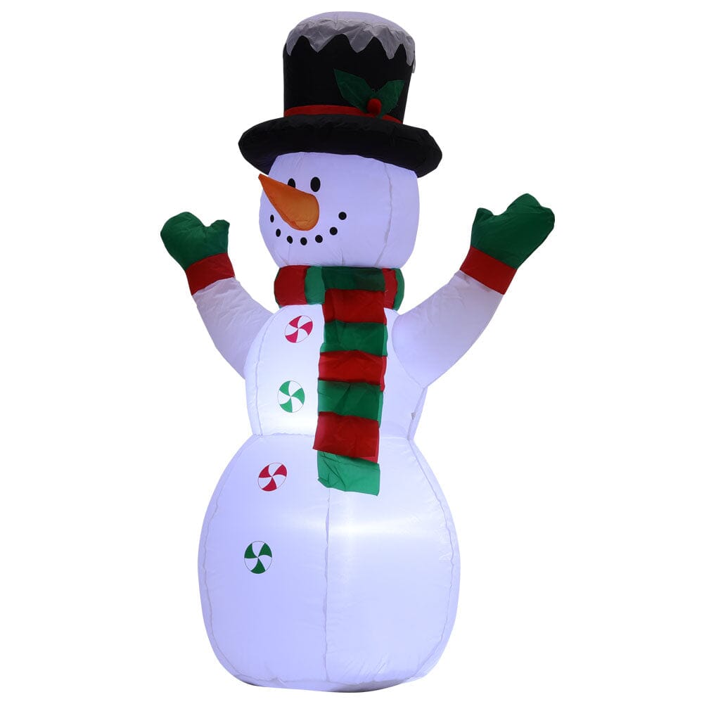 Inflatable Snowman 120cm Christmas Decoration Living and Home 