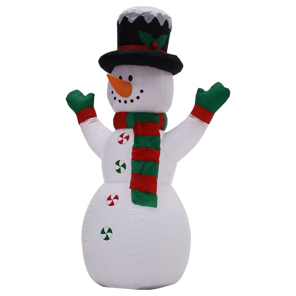 Inflatable Snowman 120cm Christmas Decoration Living and Home 