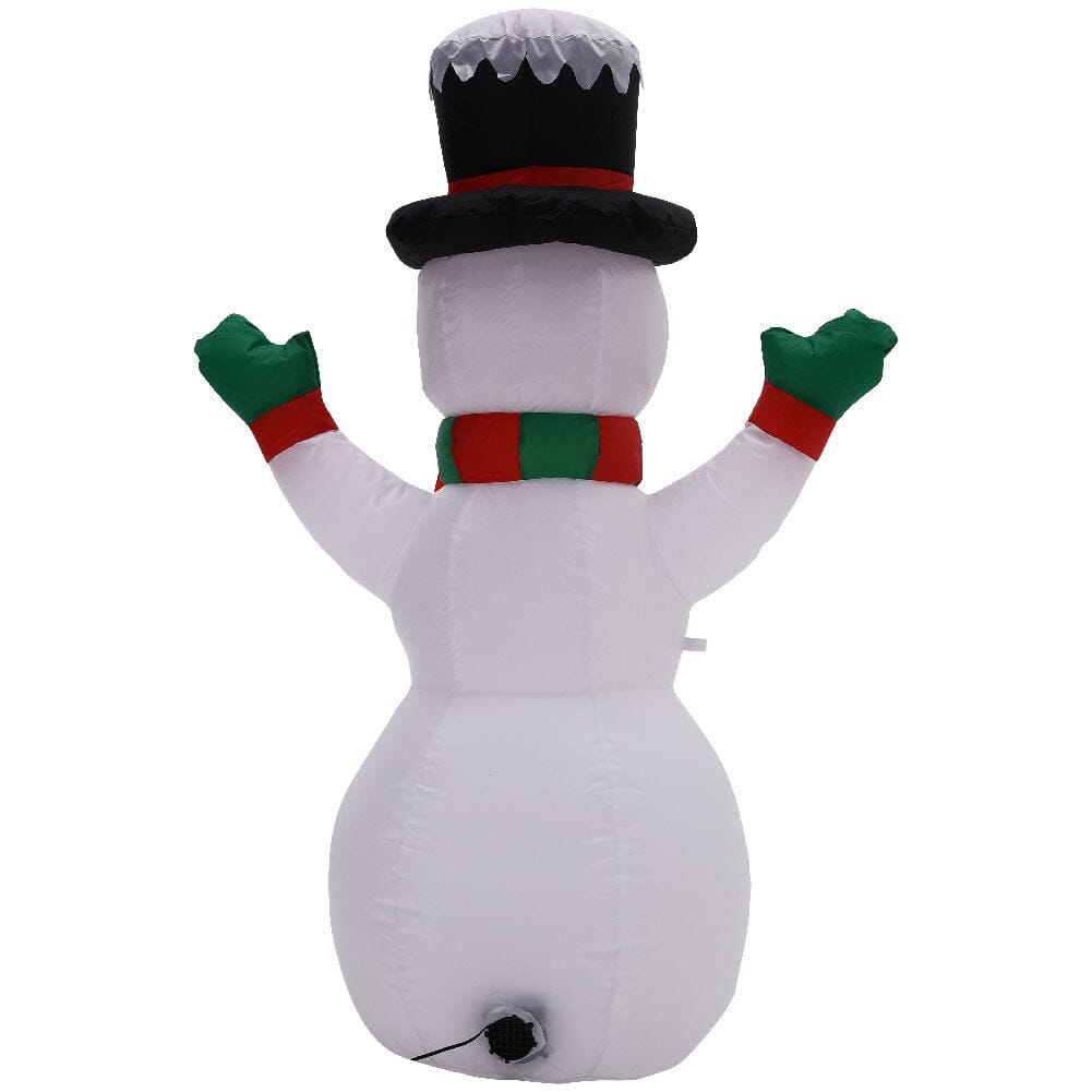 Inflatable Snowman 120cm Christmas Decoration Living and Home 