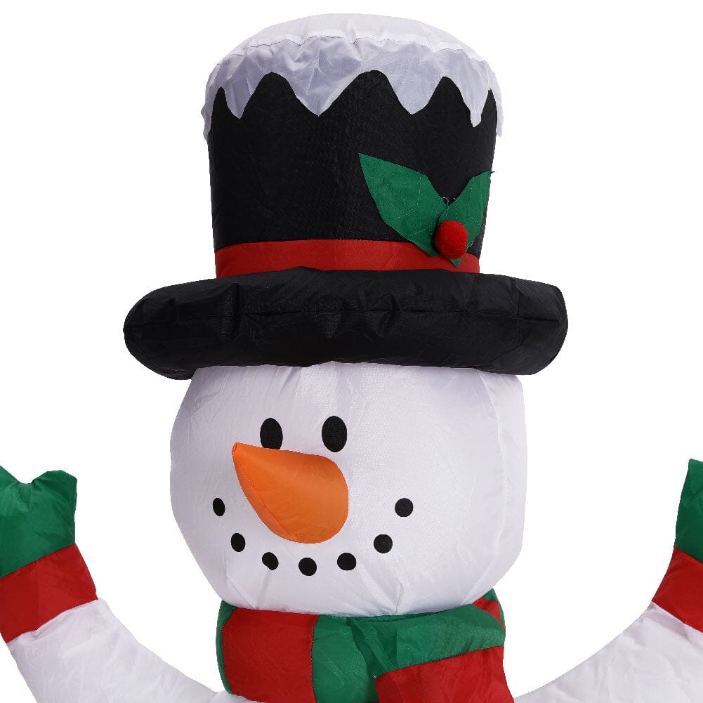Inflatable Snowman 120cm Christmas Decoration Living and Home 