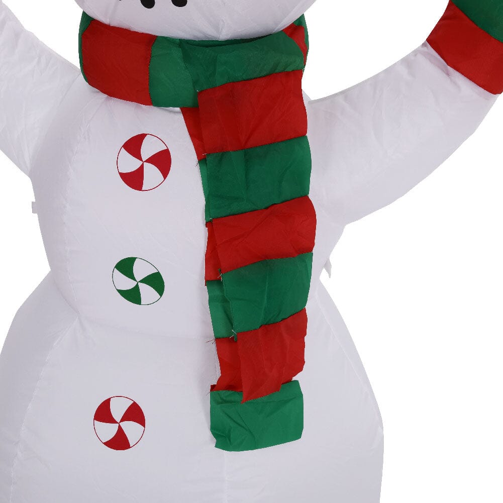 Inflatable Snowman 120cm Christmas Decoration Living and Home 