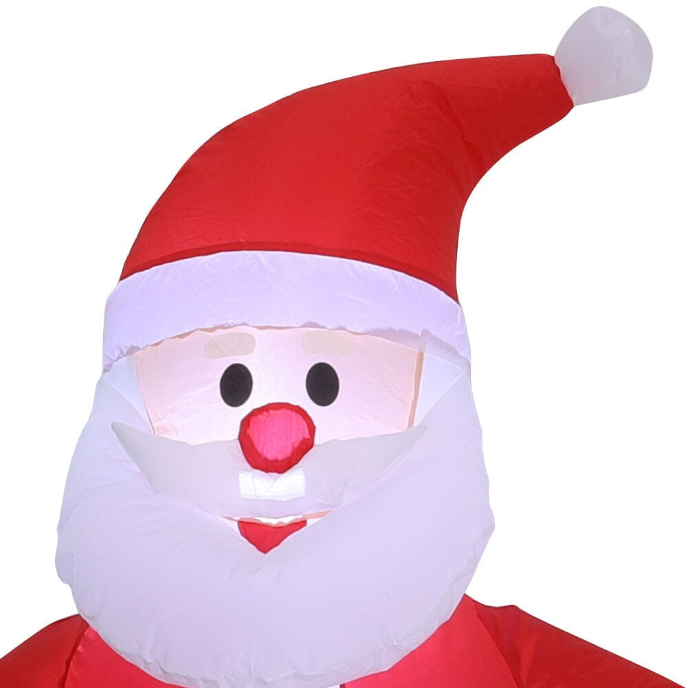 Inflatable Santa Claus Snowman Christmas Tree Yard Decoration with LED Christmas Living and Home 