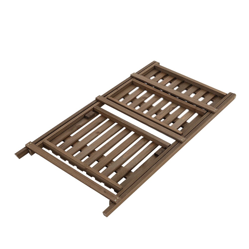 3 Tier Wooden Flower Stand Plant Display Shelf Storage Rack Pot Holder Outdoor Living and Home 