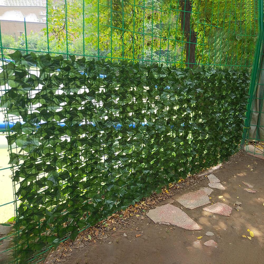 6PCS Artificial Grape Leaves Privacy Fence Living and Home 