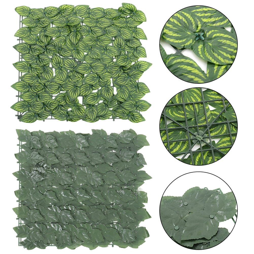 6PCS Artificial Grape Leaves Privacy Fence Living and Home 