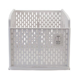 Plastic Stackable Clothes Storage Basket Drawer Organizer Shelves & Racks Living and Home 