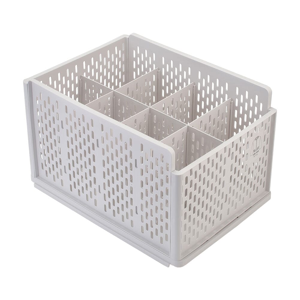 Plastic Stackable Clothes Storage Basket Drawer Organizer Living and Home