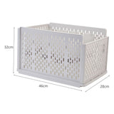Plastic Stackable Clothes Storage Basket Drawer Organizer with Shirt Folders Shelves & Racks Living and Home 