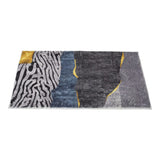 Modern Abstract Faux Cashmere Indoor Area Rug Rugs Living and Home 100cm W x 180cm L 