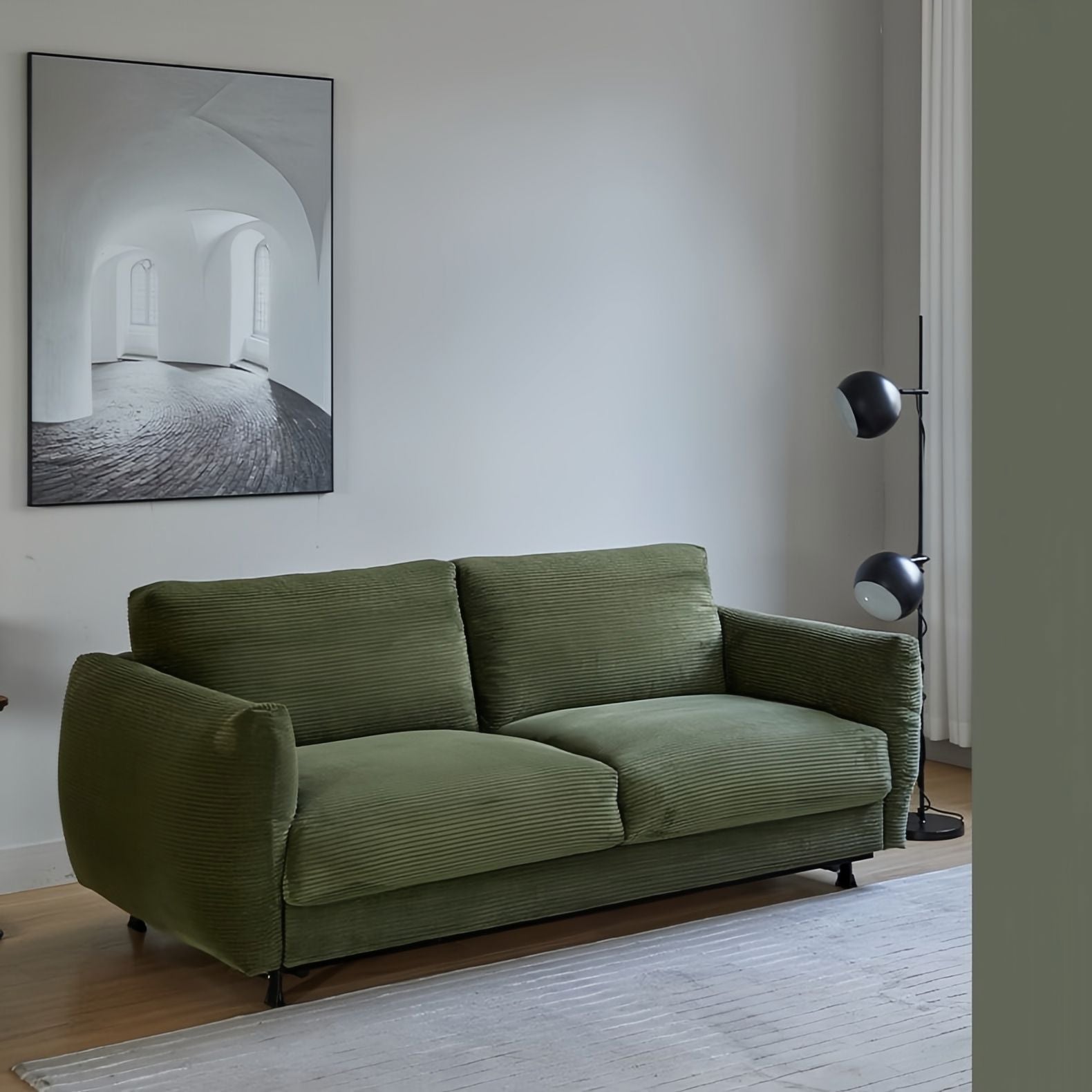 Cottonfy Small 2 Seater Sofa Bed Foldable Space Saving Sofa for UK Homes Sofa Beds Cottonfy UK 