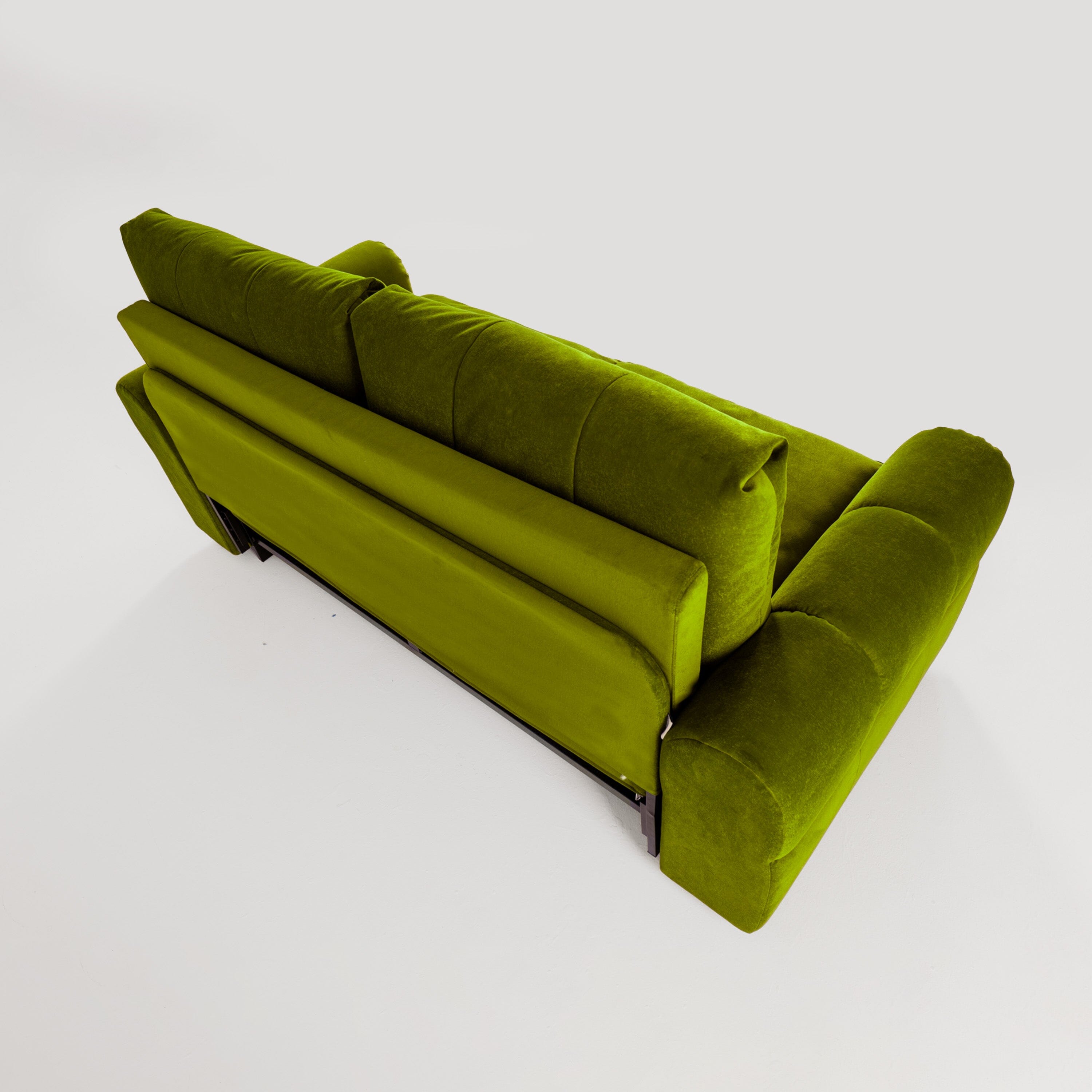 Cottonfy Vintage Pet Friendly Bamboo Design Sofa Bed with Storage Cottonfy UK 
