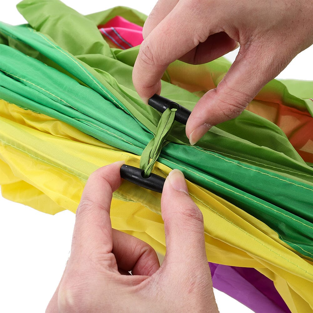 6FT Caterpillar Crawl Play Tunnel Pop-up for Kids Multicoloured Living and Home 