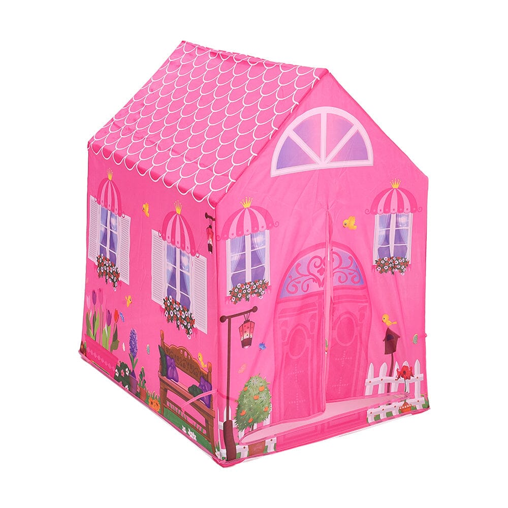 Girls Play Tent Pink Princess Castle Portable Playhouse Living and Home 