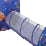 3 in 1 Aerospace Theme Play Tent with Play Tunnel and Ball Pit Play Tents Living and Home 