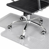 120 cm W PVC Clear Non-Slip Office Chair Desk Mat Floor Carpet Floor Protector Office Accessories Living and Home 