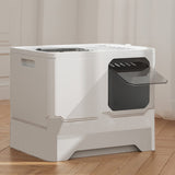 Anti Splash Enclosed Cat Litter Box Living and Home 