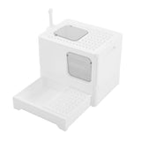 Anti Splash Enclosed Cat Litter Box Living and Home 