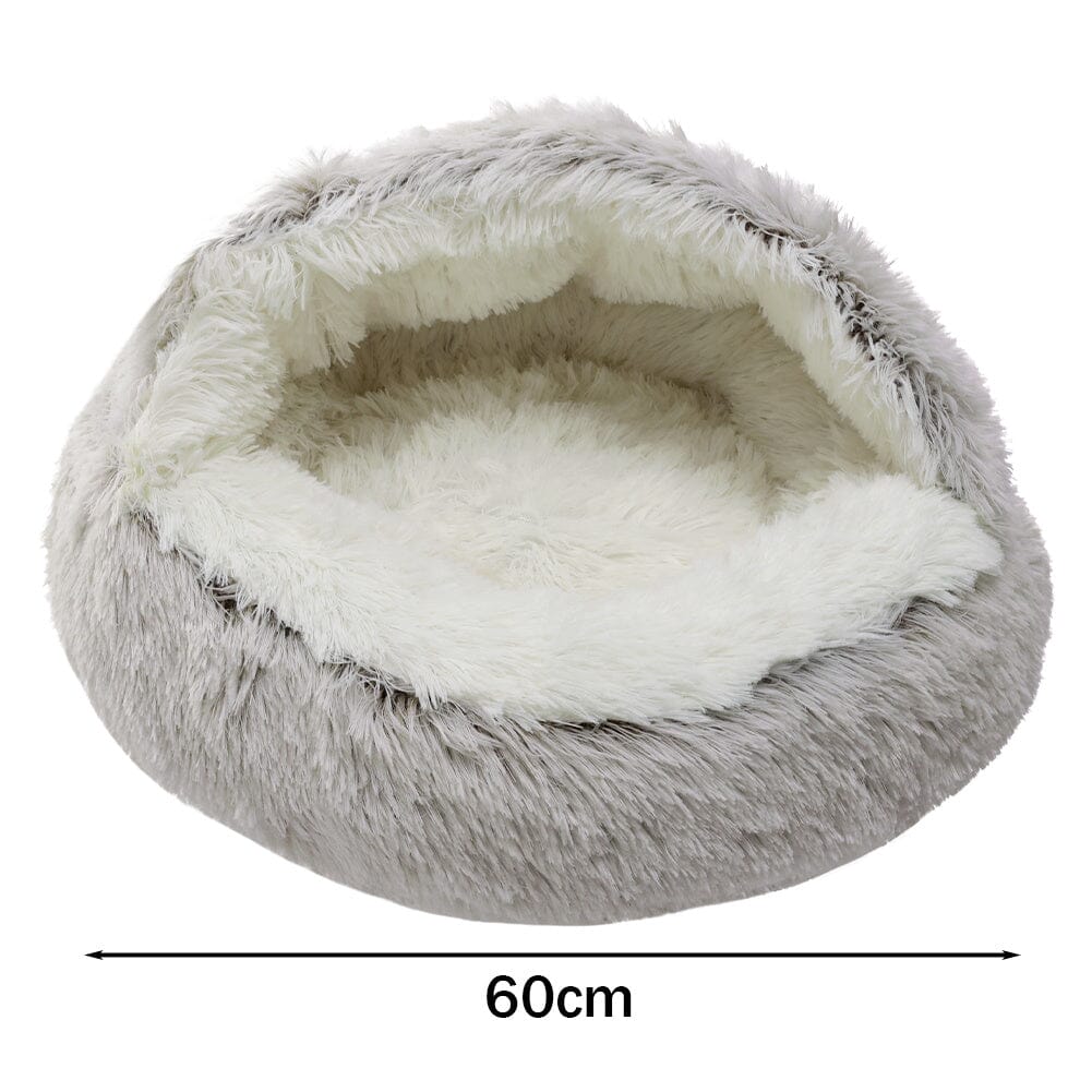 Soft Plush Pet Bed for Cats and Dogs Living and Home 