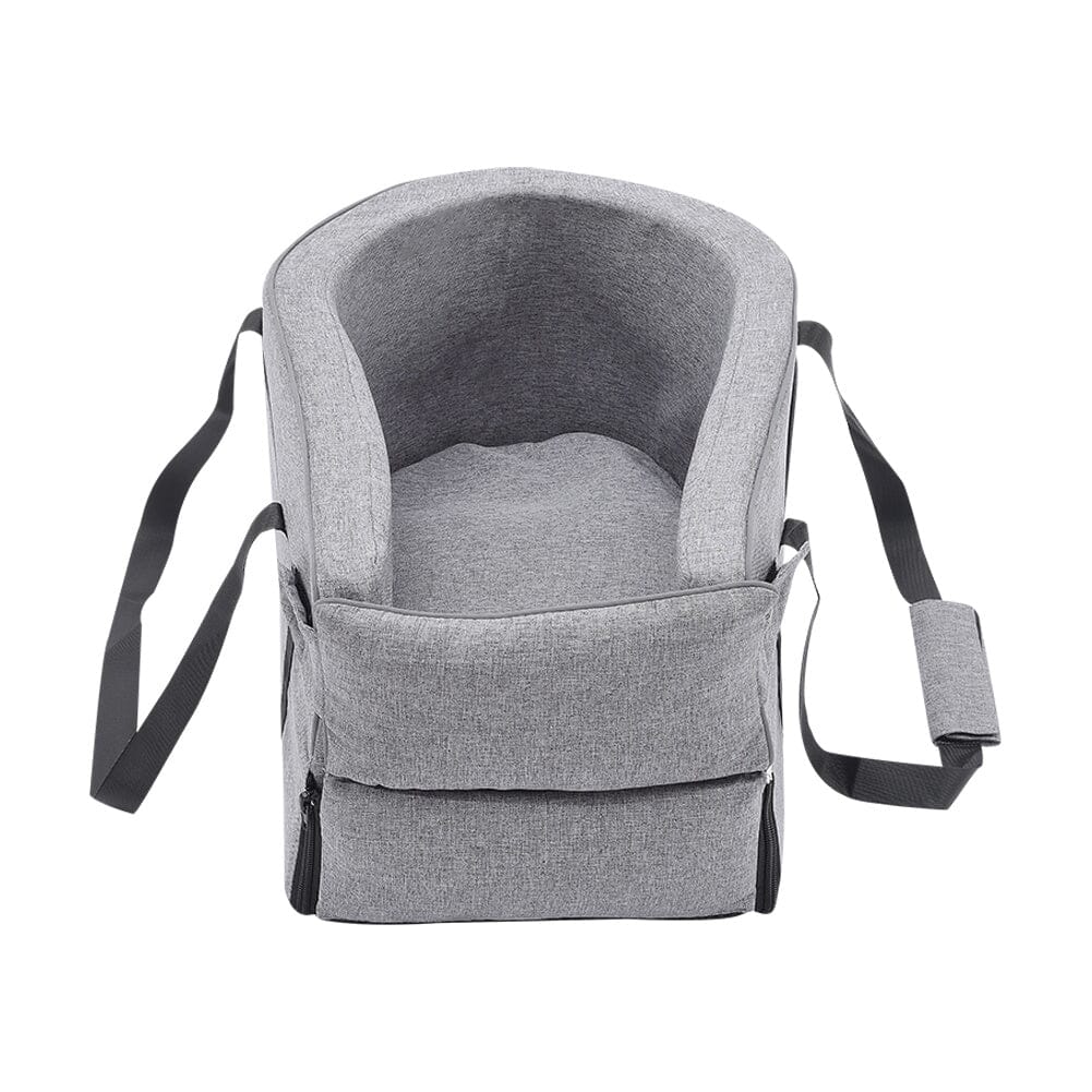 Gray Car Dog Bed with 25D Sponge and Oxford Cloth Living and Home 