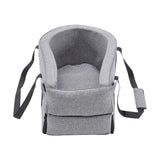 Gray Car Dog Bed with 25D Sponge and Oxford Cloth Living and Home 