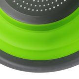 Collapsible Kitchen Silicone Colander Strainer Bowl Kitchen Storage Baskets Living and Home 