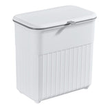 Sleek 9L Hanging Trash Can-Keep Your Space Clean And Tidy Kitchen Waste Bins Living and Home 