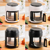 Small 2.2L Visible Basket Air Fryer Air Fryers Living and Home 