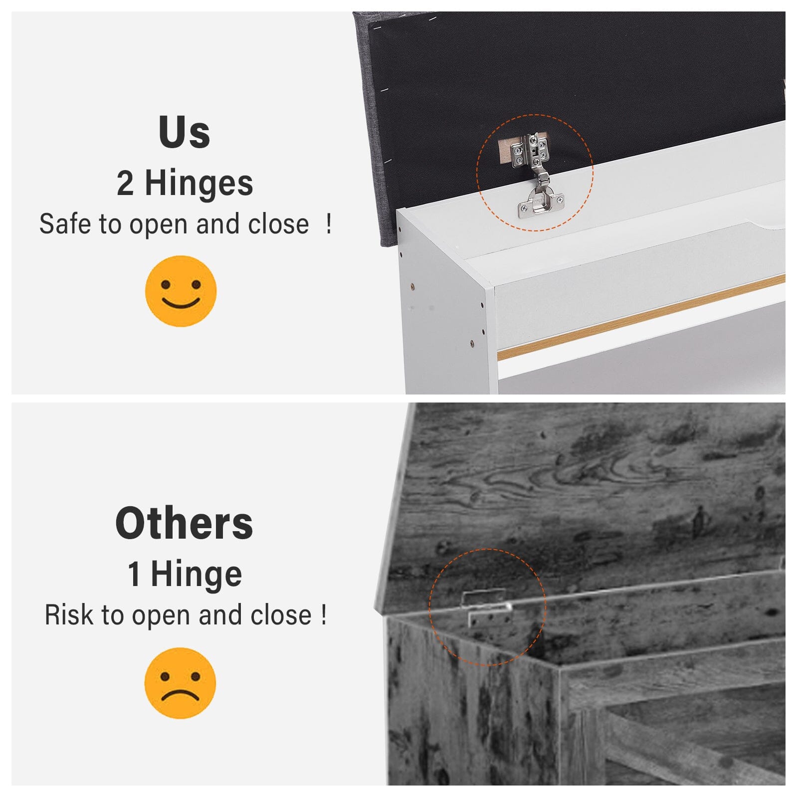 Shoe Storage Bench With Flip-Top Cushion & Open Shelves Hallway Organiser Living and Home 