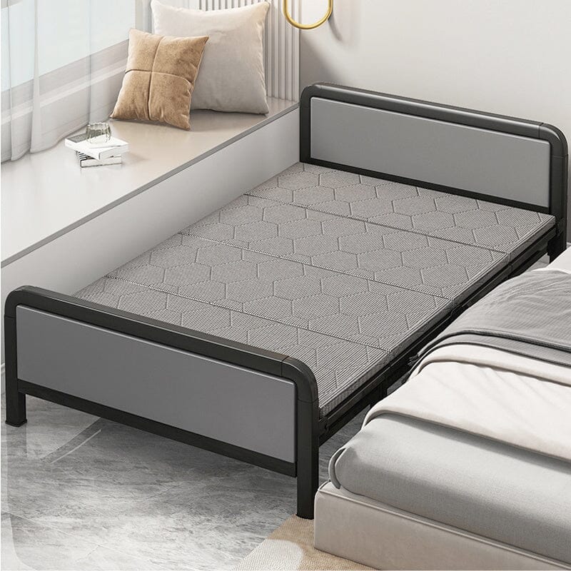 Portable Folding Guest Bed with Mattress Living and Home 