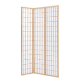 3/4 Panel Solid Wood Folding Room Divider Screen Stylish and Functional Partition Room Dividers Living and Home 