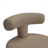 Khaki T-Shaped Children’s Sofa with Teddy Fleece Upholstery Living and Home 