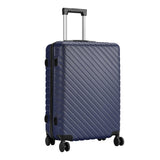 20/24/28 Inch Lightweight Hardside Slash Texture Travel Suitcase with Spinner Wheels Travel Suitcases Living and Home 