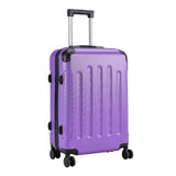 20/24/28 Inch Modern Hardside Type Spinner Suitcase with Combination Lock Travel Suitcases Living and Home Purple 20 inch 