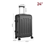 20/24/28 Inch Modern Hardside Type Spinner Suitcase with Combination Lock Travel Suitcases Living and Home 
