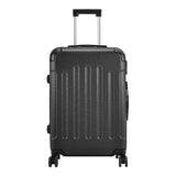20/24/28 Inch Modern Hardside Type Spinner Suitcase with Combination Lock Travel Suitcases Living and Home Black 24 inch 