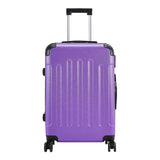 20/24/28 Inch Modern Hardside Type Spinner Suitcase with Combination Lock Travel Suitcases Living and Home Purple 24 inch 