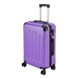 20/24/28 Inch Modern Hardside Type Spinner Suitcase with Combination Lock Travel Suitcases Living and Home Purple 28 inch 