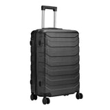 24 Inch Black/Blue/Grey Rolling Hardshell Luggage Travel Suitcase Travel Suitcases Living and Home Black 20 Inch 