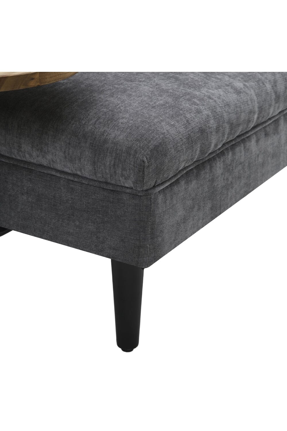 Linen Chaise Lounge with Tray Table 2 Seater Sofas Living and Home 