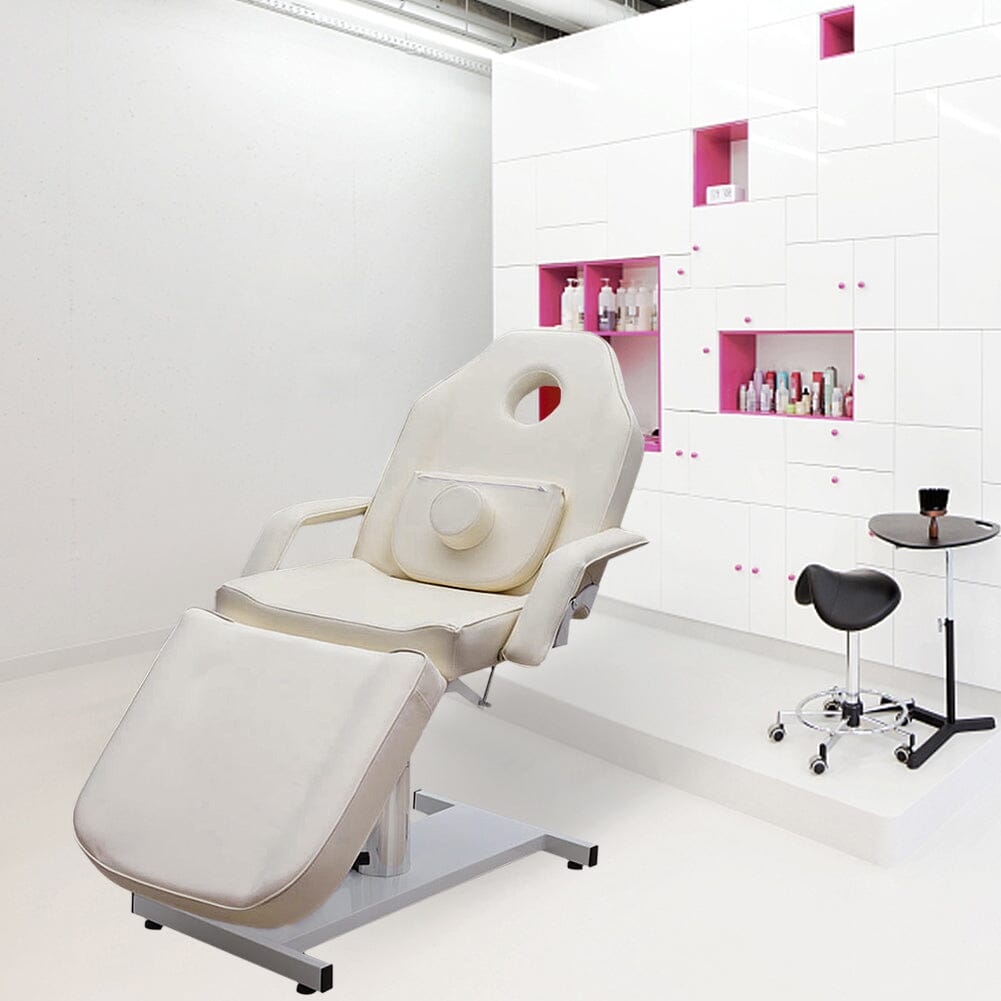 Adjustable PVC Leather Beauty Salon and SPA Treatment Bed Living and Home 