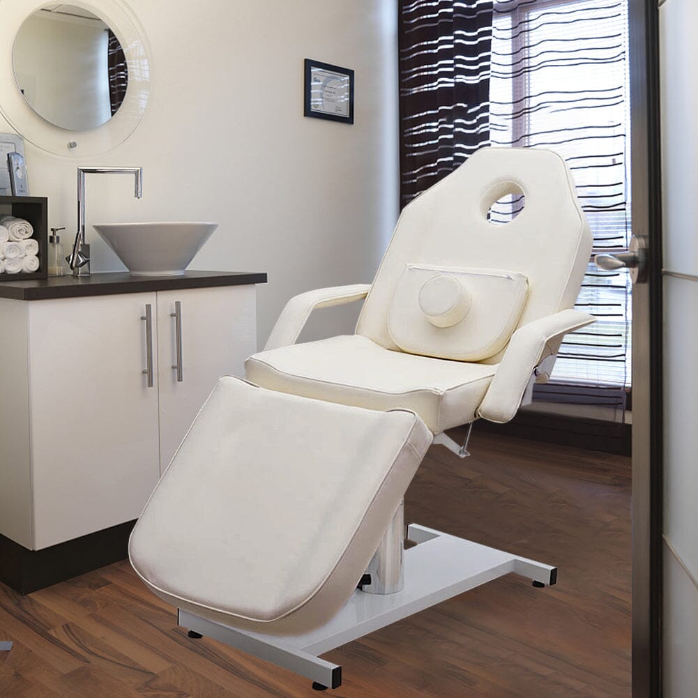 Adjustable PVC Leather Beauty Salon and SPA Treatment Bed Living and Home 